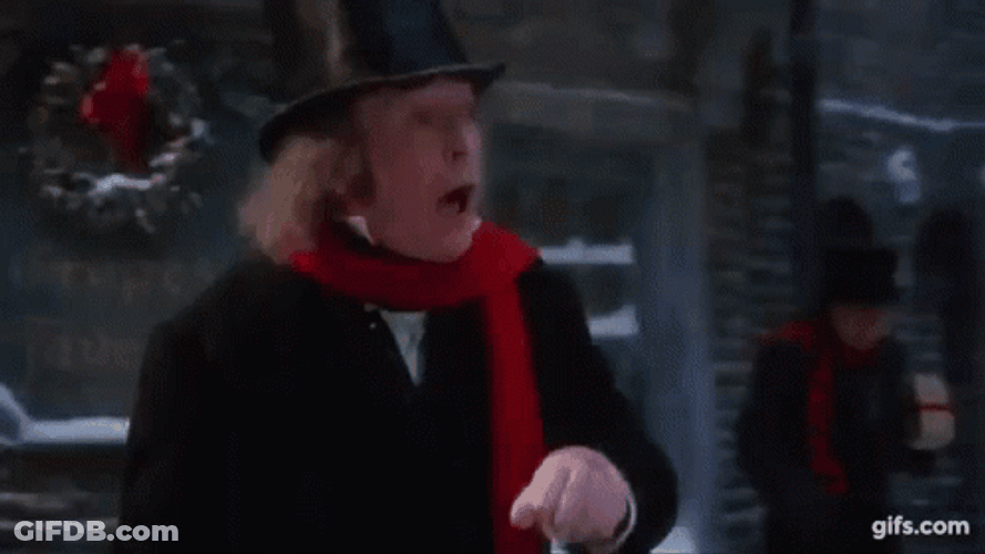 Scrooge Movie Performance GIF