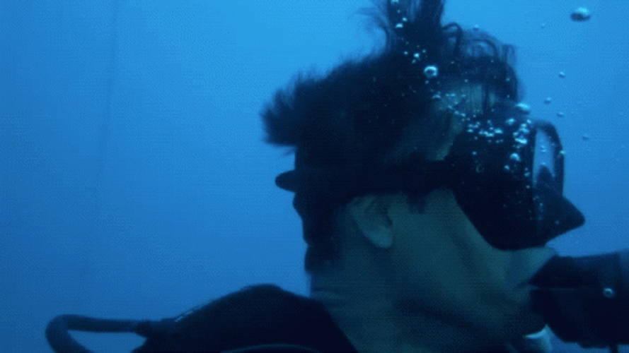 Scuba Diving Shock John Daub GIF