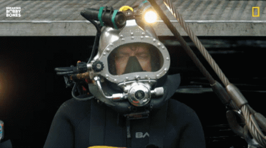 Scuba Diving Submerge Bobby Bones GIF