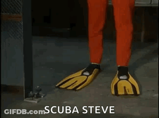 Scuba Steve Adam Sandler GIF