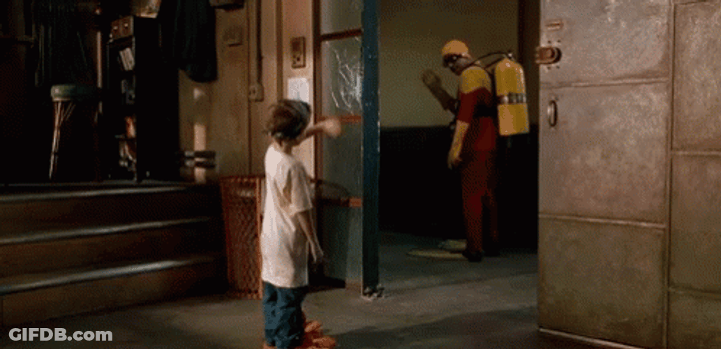 Scuba Steve Waving GIF