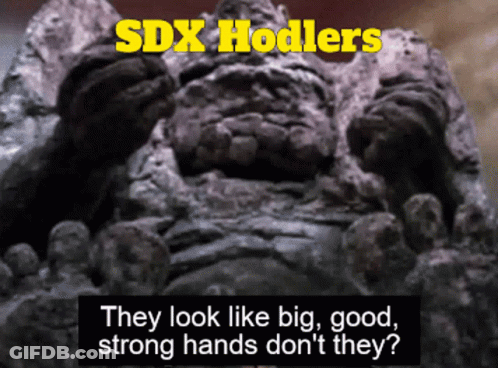 SDX Hodlers Big Strong Hands GIF