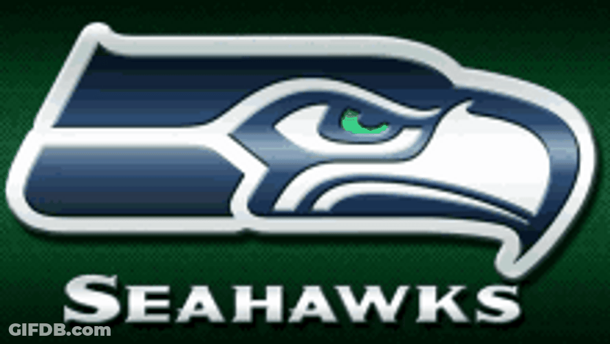 Sea Hawks Freezing Logo GIF