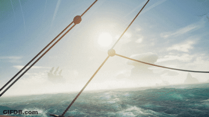 Sea Of Thieves Pirate Parrot Head Swaying GIF
