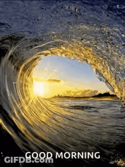 Sea Waves Perfect Loop GIF