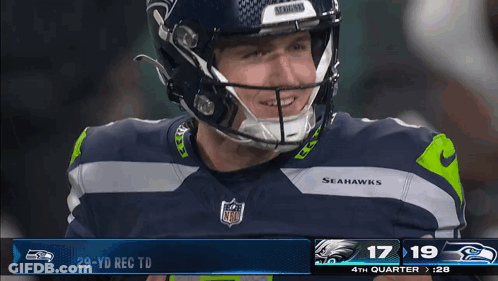 Seahawks Jaxon Smith Smiling GIF