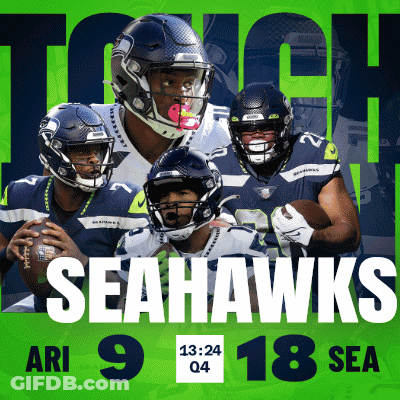 Seahawks Playing Ari 9 18 Sea On April 9Th GIF
