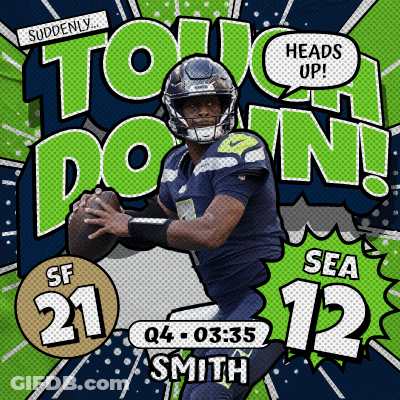 Seahawks Quarterback Russell Smith Advertisement GIF