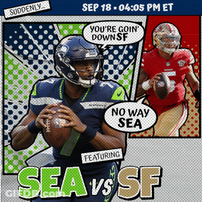 Seahawks Vs 49Ers Football Game Advertisement GIF