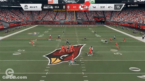 Seahawks Vs Cardinals Football Game GIF