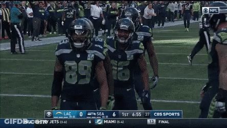 Seahawks Vs Lacs Football Game GIF