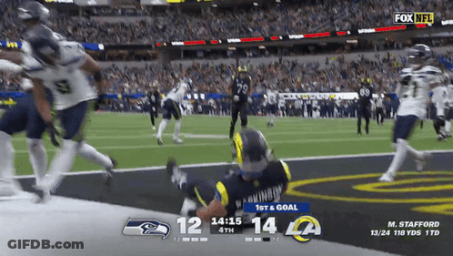 Seahawks Vs Rams On Fox NFL GIF