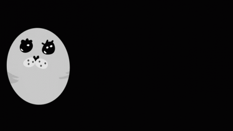 Seal Egg Roll GIF