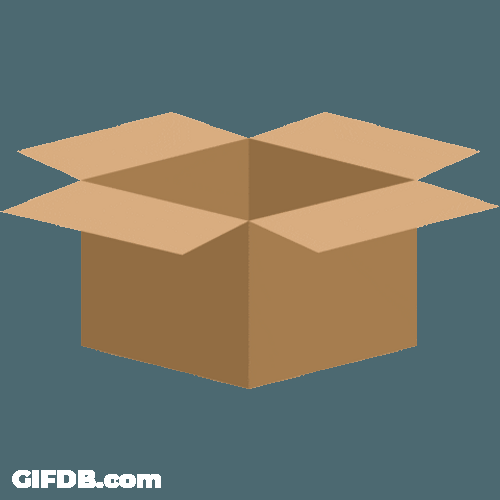 Sealing A Box Stop Motion GIF