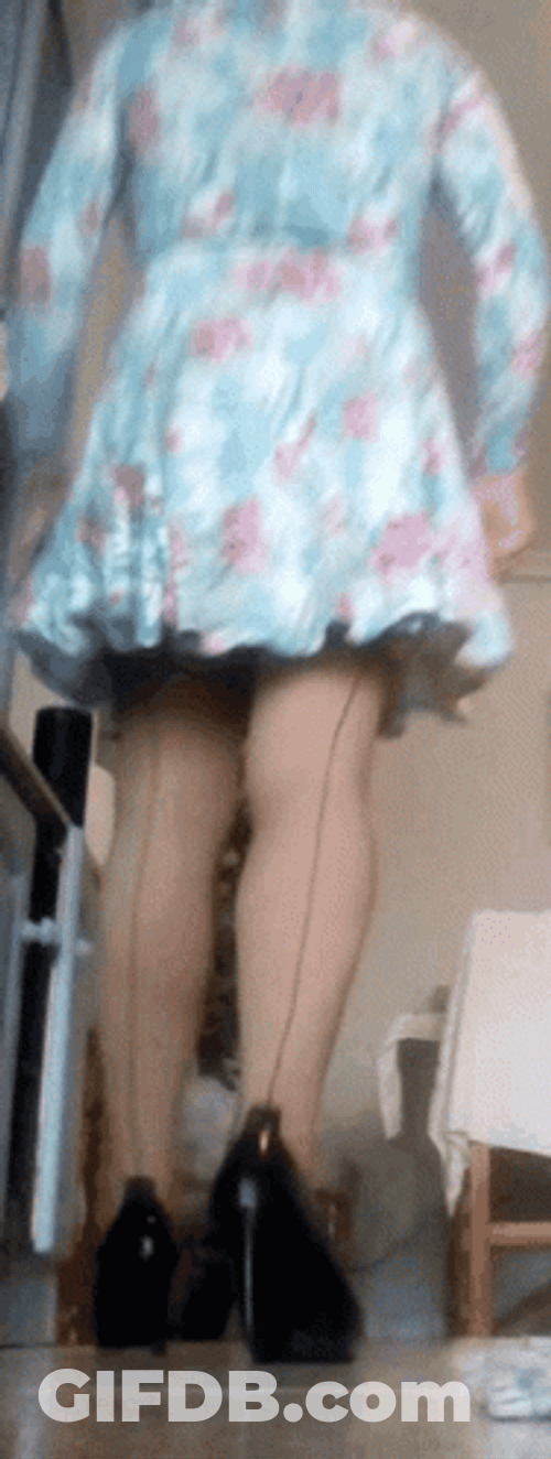 Seamed Stockings Mandy GIF