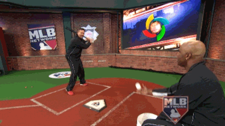 Sean Casey Bats Ball Lefty GIF