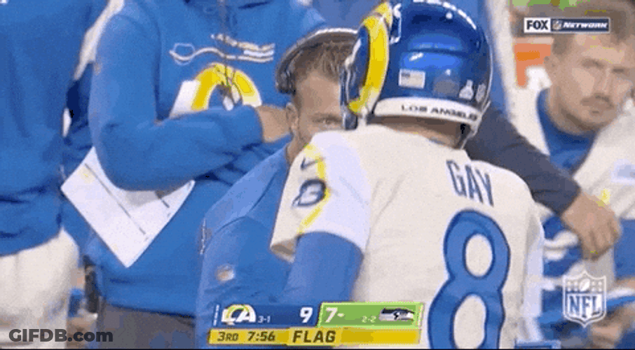 Sean McVay La Rams Coach GIF