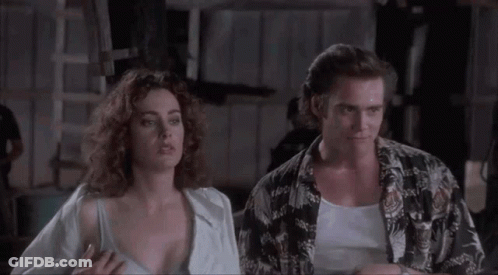 Sean Young Jim Carrey GIF