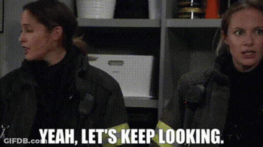 Searching Izzy Garcia Keep Looking GIF