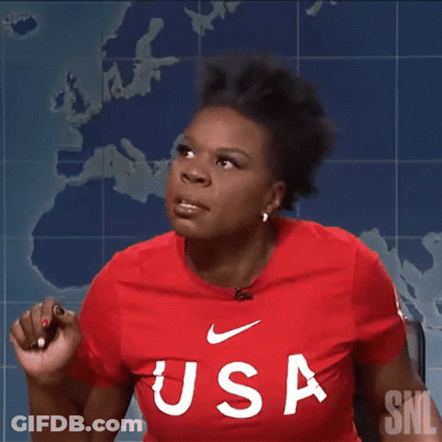 Searching Leslie Jones Looking Around GIF