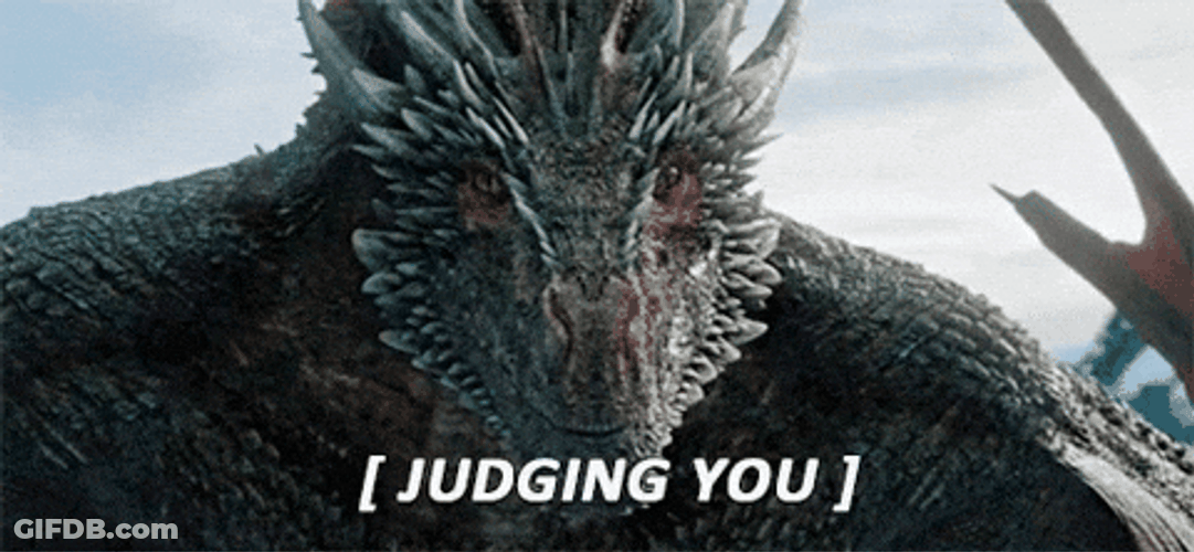 Seasmoke Dragon Judging You GIF