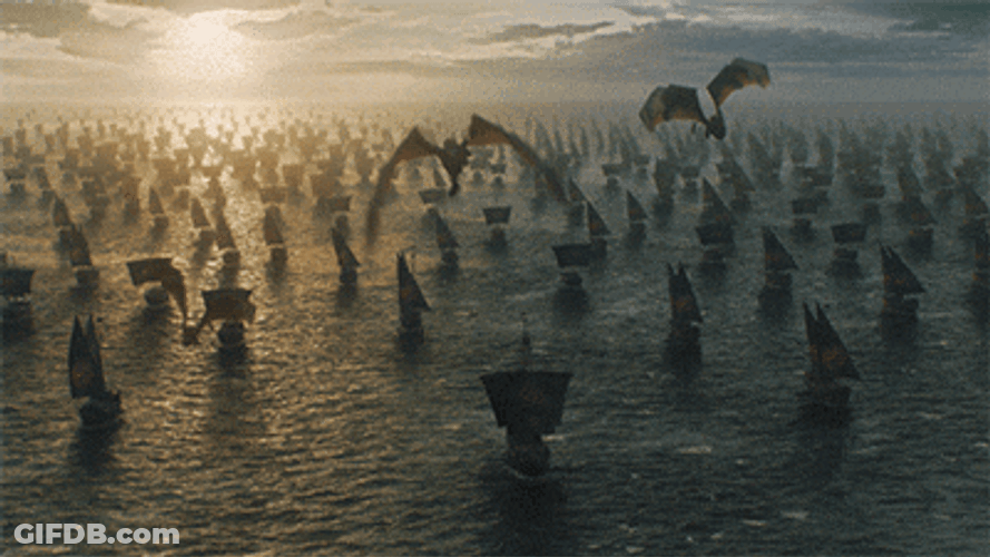 Seasmoke Dragons At War GIF