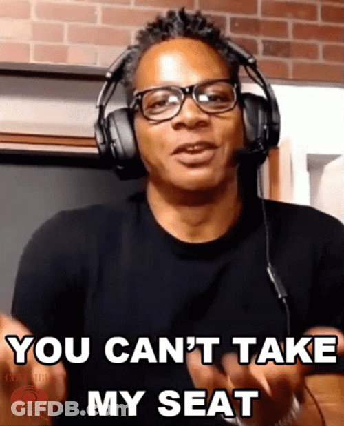 Seats Taken Eric Davis GIF