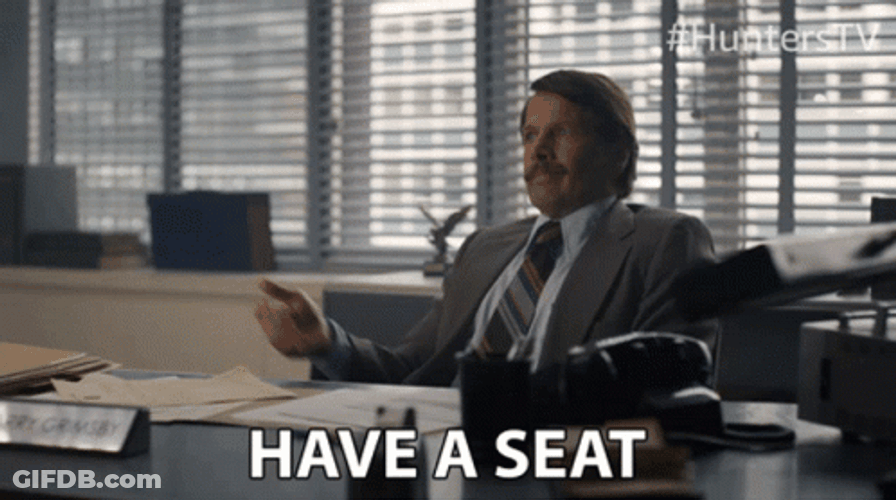 Seats Taken Hunters 2020 Series GIF