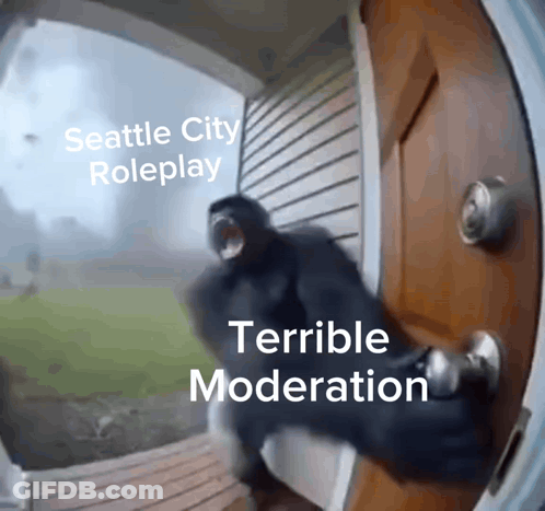 Seattle City Roleplay Terrible Moderation Door GIF