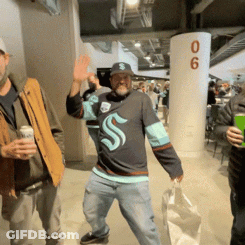 Seattle Kraken Dance GIF
