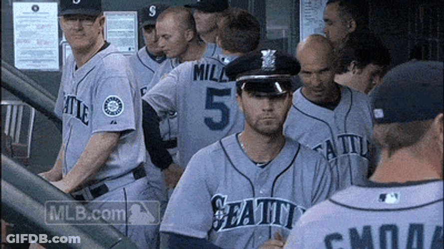Seattle Mariners On The Huddle GIF