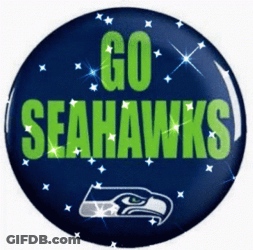 Seattle Seahawks Authentic Logo GIF