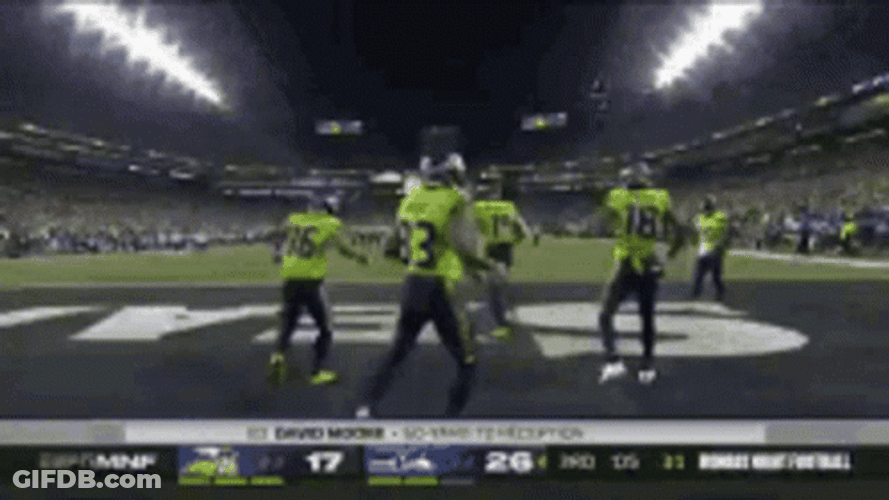 Seattle Seahawks Dance Performance GIF