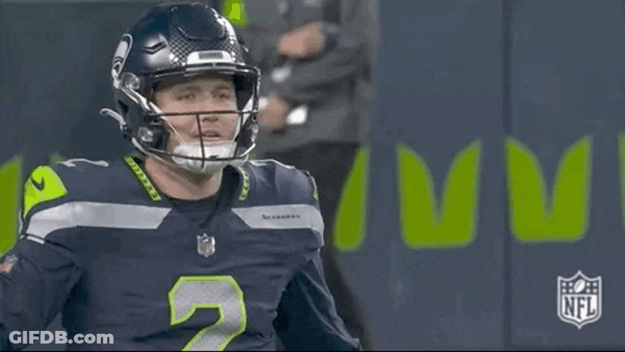 Seattle Seahawks Drew Lock Making Single Clap GIF
