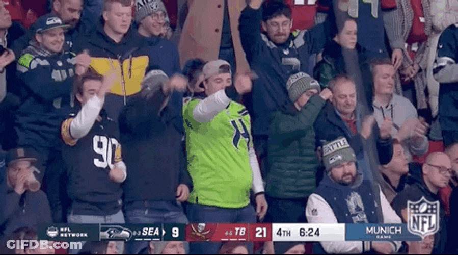 Seattle Seahawks Fans Full Support GIF