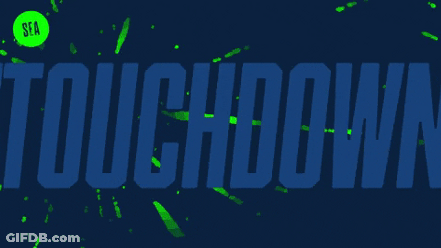 Seattle Seahawks Scored Touchdown GIF
