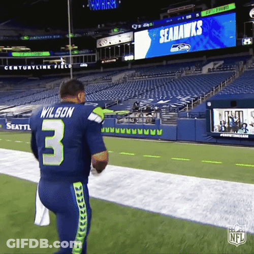 Seattle Seahawks Virtual Family Hug GIF