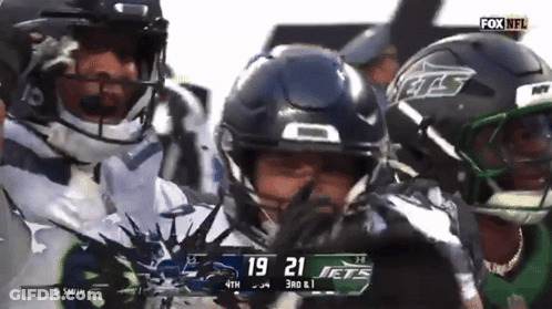 Seattle Seahawks Vs New York Jets On Fox NFL GIF