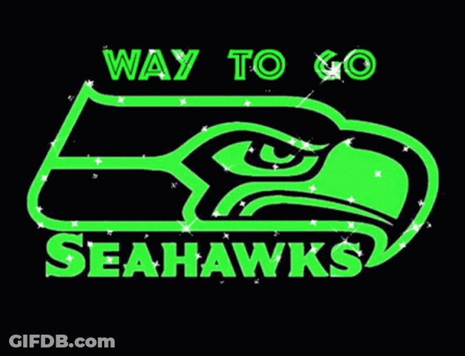 Seattle Seahawks Way To Go GIF