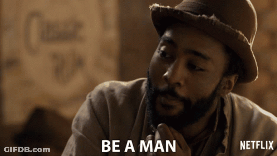Sebastian Lacroix Be A Man GIF
