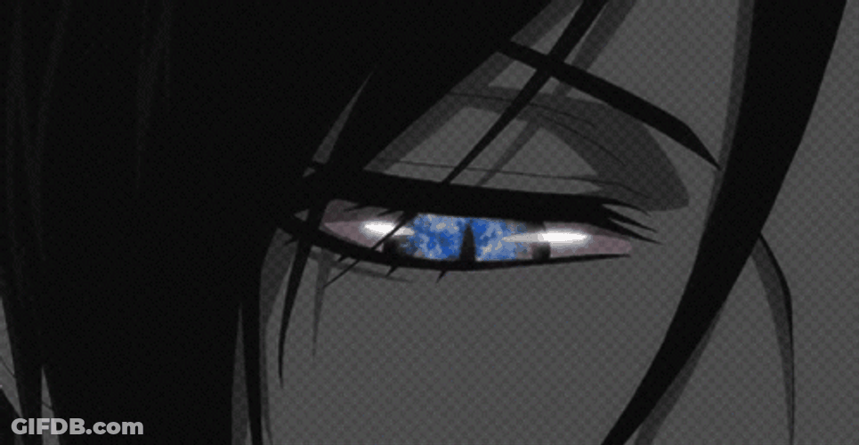 Sebastian Michaelis Black Butler Blue Demon Eyes GIF