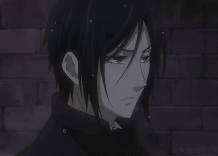 Sebastian Michaelis Black Butler Eyebrow Twitch GIF