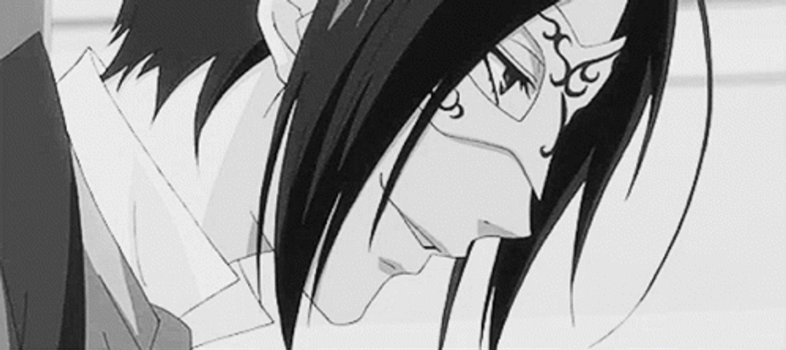 Sebastian Michaelis Black Butler Masked Smile GIF