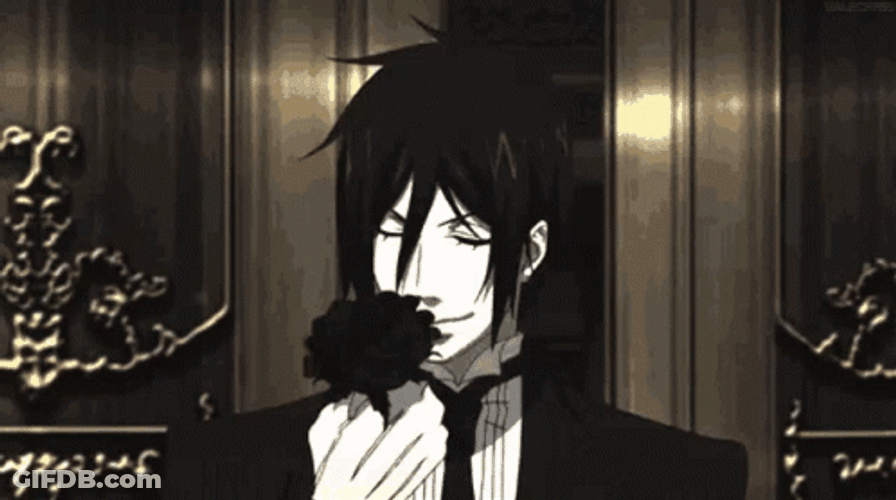 Sebastian Michaelis Magic Disappear GIF