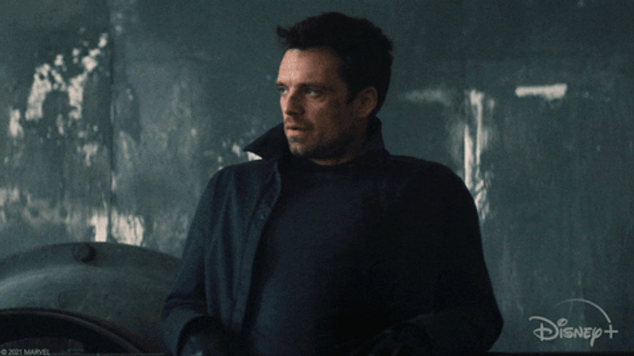 Sebastian Stan Bucky Barnes No GIF