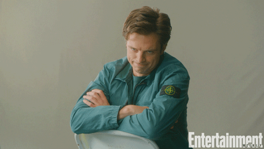 Sebastian Stan  Entertainment Weekly GIF