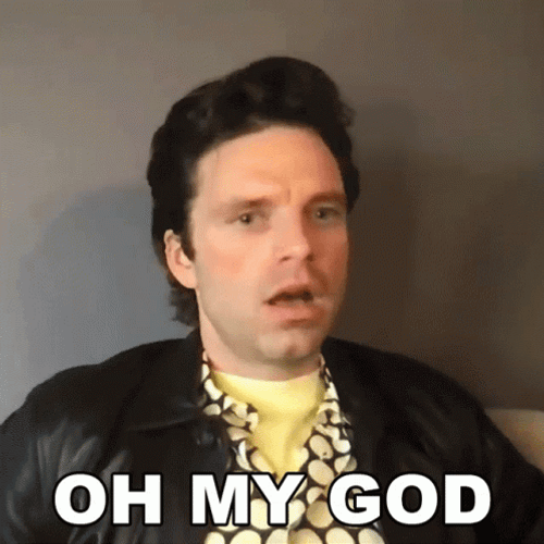 Sebastian Stan Oh My God GIF