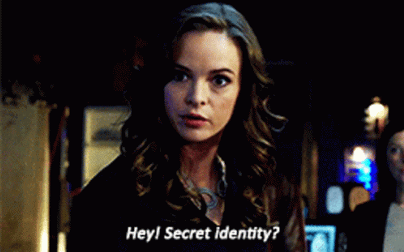 Secret Identity Caitlin Snow GIF