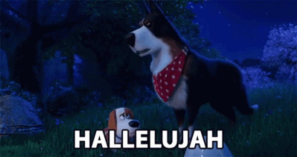 Secret Life Of Pets Hallelujah GIF