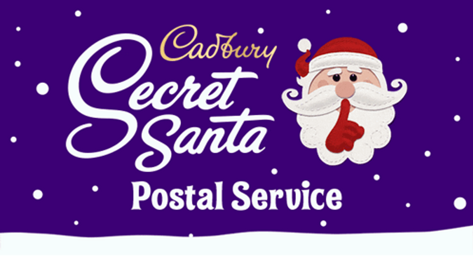 Secret Santa Cadbury Postal Service GIF